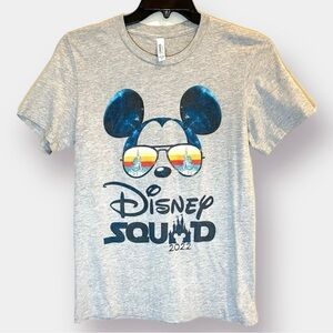 Disney Squad Shirt  Women's  Mickey Mouse Size Medium and Large